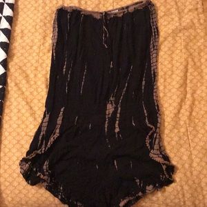 Strapless Romper